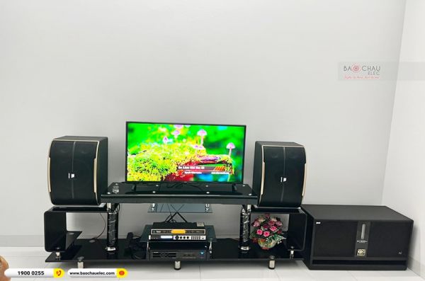Lắp đặt dàn karaoke trị giá gần 50 triệu cho anh Chiến tại Hải Dương (JBL Pasion 12, VM830A, X6 Luxury, BIK BJ-W88 Plus, UGX12 Gold) 