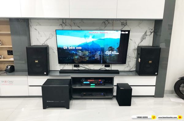 Lắp đặt dàn karaoke trị giá gần 60 triệu cho anh Sơn tại Đà Nẵng (BMB 1212SE, VM820A, BPR-5600, BIK BJ-W30, BIK BJ-U550) 