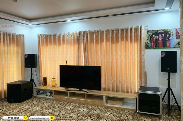 Lắp đặt dàn karaoke trị giá hơn 150 triệu cho anh Tám tại Quảng Nam (JBL MTS12, XLi2500, Alto MP2750, KX180A, JBL PRX418S, JBL VM200, BKSound M8)