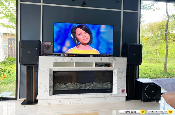 Lắp đặt dàn karaoke trị giá hơn 20 triệu cho anh Nam tại Vĩnh Phúc (JBL RM210, DSP-9000 Plus, Sub1000 New, BIK BJ-U100) 