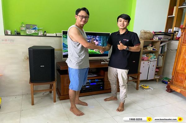 Lắp đặt dàn karaoke trị giá hơn 30 triệu cho anh Nam tại Bình Dương (BIK BSP 412II, VM620A, BPR-8500, U900 Plus X) 