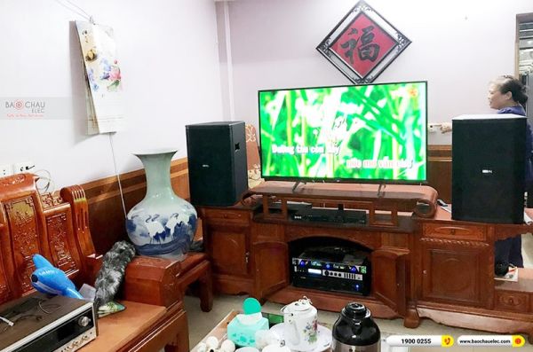 Lắp đặt dàn karaoke trị giá hơn 30 triệu cho chị Hiền tại Nam Định (BIK BSP 412II, BIK VM620A, BKSound X6 Luxury, BKSound SW512C) 