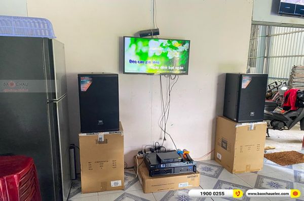 Lắp đặt dàn karaoke trị giá hơn 40 triệu cho anh Bắc tại Long An (JBL MTS12, VM820A, DSP-9000 Plus, BIK BJ-U100)