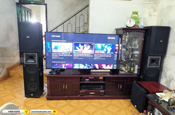 Lắp đặt dàn karaoke trị giá hơn 40 triệu cho anh Đạt tại Hà Nội (BIK BSP 412II, VM620A, BPR-8500, SW815, BJ-U600) 