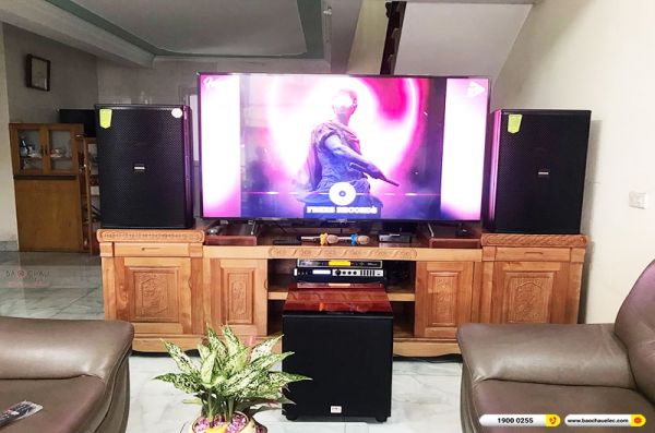Lắp đặt dàn karaoke trị giá hơn 40 triệu cho anh Thành tại Quảng Ninh (Domus DP6150, APP MZ-106, X6 Luxury, SW815, UGX12 Gold) 