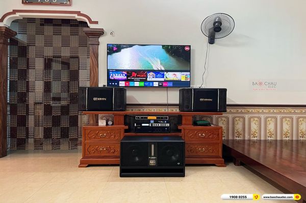 Lắp đặt dàn karaoke trị giá hơn 40 triệu cho bác Nhung tại Phú Thọ (BIK BJ-S968, VM630A, X6 Luxury, BJ-W66 Plus, UGX12 Gold)
