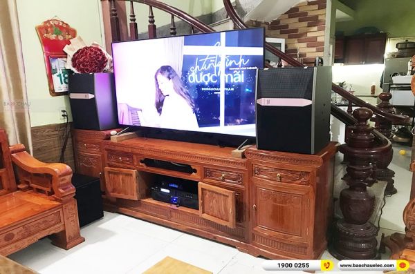 Lắp đặt dàn karaoke trị giá hơn 50 triệu cho anh Huân tại Thái Bình (JBL KI512, Crown Xli2500, X5 Plus, Klipsch R120SW, JBL VM200)
