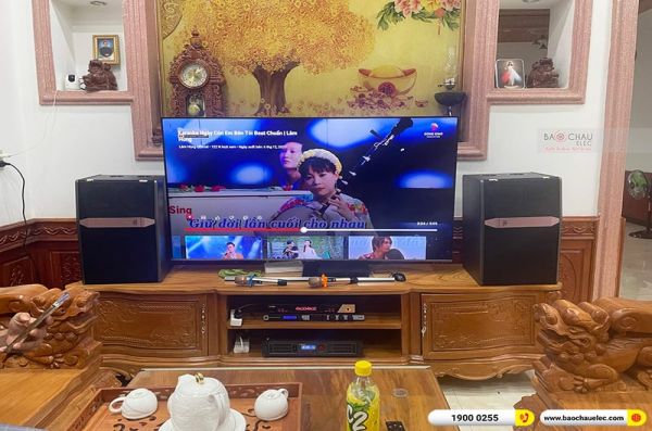 Lắp đặt dàn karaoke trị giá hơn 50 triệu cho anh Vĩnh tại Đồng Nai (JBL Ki512, BPA-8200, JBL KX180A, Pasion 12SP, BJ-U600)