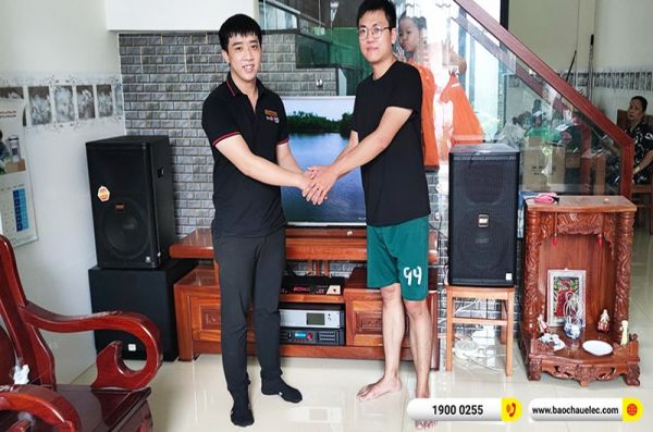 Lắp đặt dàn karaoke trị giá hơn 60 triệu cho anh Minh tại TPHCM (BMB 1212SE, BPA-8200, K9900II Luxury, SW715, BJ-U500)