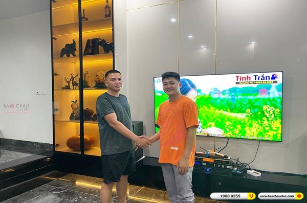 Lắp đặt dàn karaoke trị giá hơn 60 triệu cho anh Trí tại Hà Nội (JBL XS10, Crown Xli2500, JBL KX108A, SW715, UGX12 Gold)