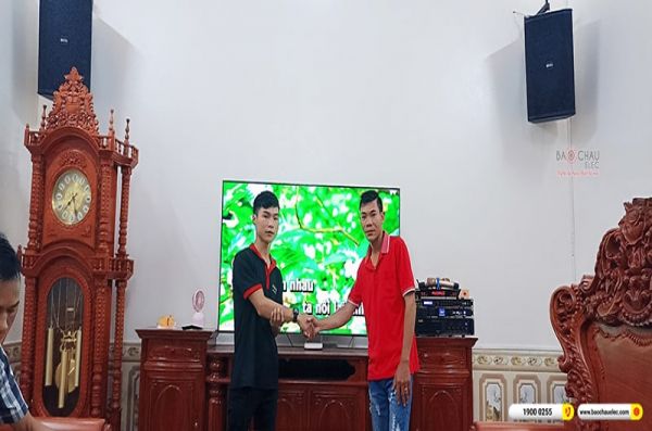 Lắp đặt dàn karaoke trị giá hơn 70 triệu cho chị Hồng tại Bắc Ninh (BIK BSP 412II, VM840A, BPR-8500, TS312S, BJ-U600) 