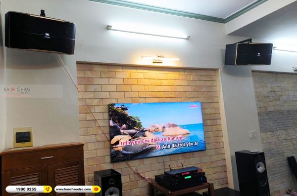 Lắp đặt dàn karaoke trị giá khoảng 40 triệu cho chị Yến tại Hà Nội (JBL Pasion 12, BIK VM620A, BIK BPR-8500, SW612B, BIK BJ-U600)