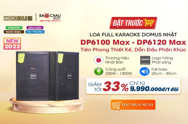 Loa Full karaoke Domus model chính hãng