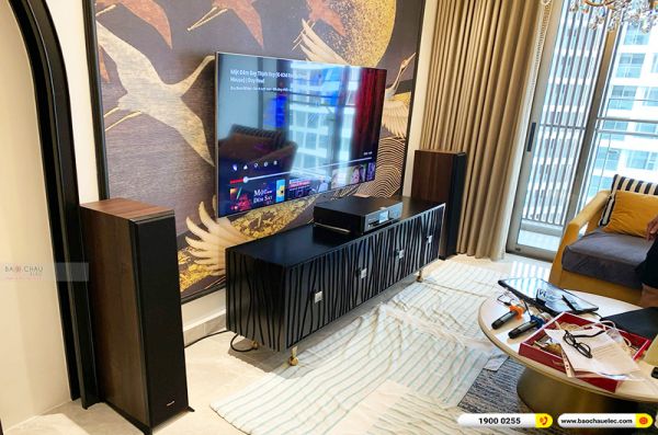 Lắp đặt dàn karaoke, nghe nhạc trị giá hơn 20 triệu cho chú Nam tại TP HCM (Klipsch RP-5000F, BKSound DKA 6500)