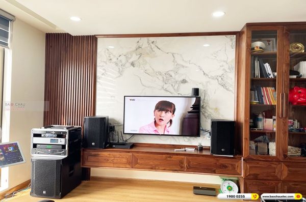 Lắp đặt dàn karaoke trị giá gần 150 triệu cho anh Tú tại Hà Nội (RCF CMAX 4110, RCF IPS 2700, K9900II Luxury, 705-AS II, VM300,…)
