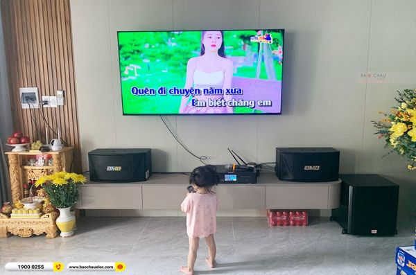 Lắp đặt dàn karaoke trị giá gần 30 triệu cho anh Dũng tại Bình Dương (BMB CSN 510SE, BKSound DKA 6500, BKSound SW612B)