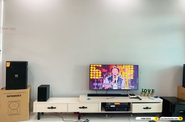 Lắp đặt dàn karaoke trị giá gần 30 triệu cho anh Minh tại Đà Nẵng (Domus DK612S, VM620A, BKsound X5 Plus, UGX12 Gold)