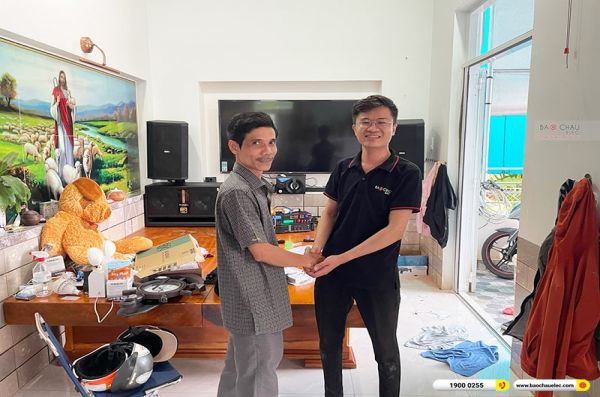 Lắp đặt dàn karaoke trị giá gần 50 triệu cho anh Cường tại Đồng Nai (BIK BSP 412II, VM630A, BPR-5600, BJ-W66 Plus, BJ-U550)