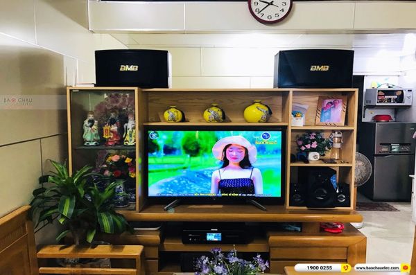 Lắp đặt dàn karaoke trị giá hơn 20 triệu cho chị Thủy tại Hải Phòng (BMB CSN 510SE, BKSound DKA 6500)