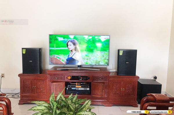 Lắp đặt dàn karaoke trị giá hơn 30 triệu cho anh Dũng tại Hải Phòng (Domus DP6120, APP MZ-86, X6 Luxury, SW612B, UGX12 Gold) 