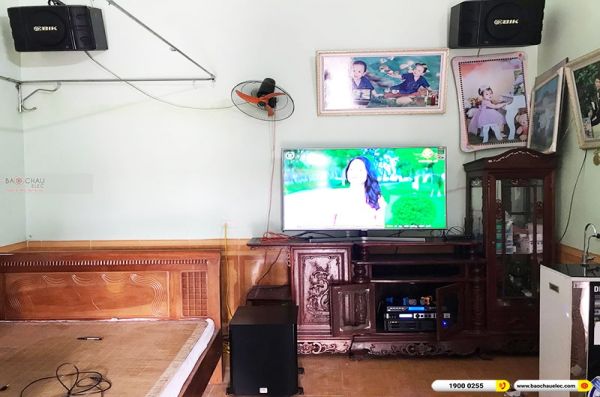 Lắp đặt dàn karaoke trị giá hơn 30 triệu cho anh Huy tại Nam Định (BIK BS-999X, VM620A, X6 Luxury, SW612B, U900 Plus X)