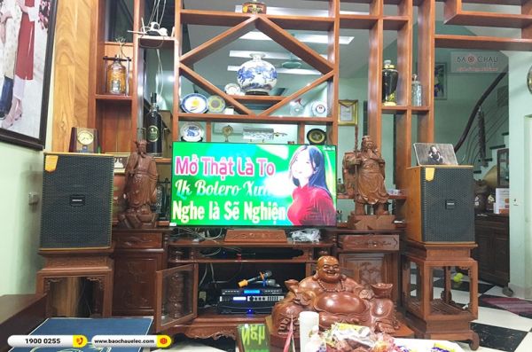 Lắp đặt dàn karaoke trị giá hơn 30 triệu cho anh Sáng tại Bắc Ninh (Domus DK612, APP MZ-86, X6 Luxury, BCE U900 Plus X) 