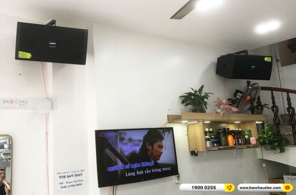 Lắp đặt dàn karaoke trị giá hơn 30 triệu cho anh Thắng tại Hà Nội (Domus DP6120 Max, VM620A, BPR-5600, SW612B, BCE UGX12) 