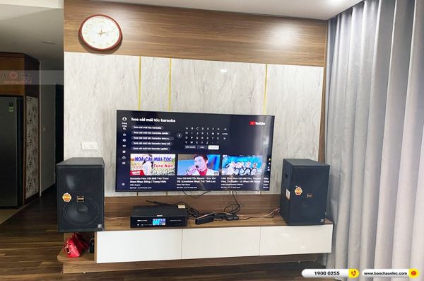 Lắp đặt dàn karaoke trị giá hơn 30 triệu cho anh Tuấn tại Hà Nội (BMB 12120SE, BKSound DKA 8500) 