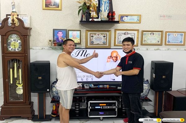 Lắp đặt dàn karaoke trị giá hơn 50 triệu cho anh Thông tại Bình Dương (BMB 1210SE, BPA-6200, X6 Luxury, SW815, UGX12 Plus) 