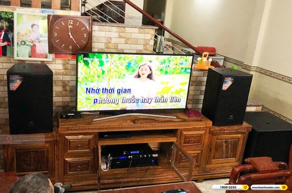 Lắp đặt dàn karaoke trị giá hơn 60 triệu cho anh Sao tại Đà Nẵng (JBL MTS12, VM830A, JBL KX180A, Domus DXW 18C, JBL VM200) 