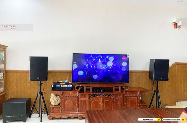 Lắp đặt dàn karaoke trị giá hơn 60 triệu cho chú Rực tại Bình Dương (RCF EMAX 3112 MK2, VM620A, X6 Luxury, BJ-W30, UGX12 Plus) 