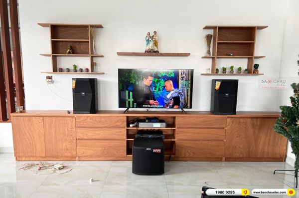 Lắp đặt dàn karaoke trị giá hơn 80 triệu cho anh Hoàng tại Lâm Đồng (JBL XS12, Crown Xli2500, K9900II Luxury, TS312S, VM200) 