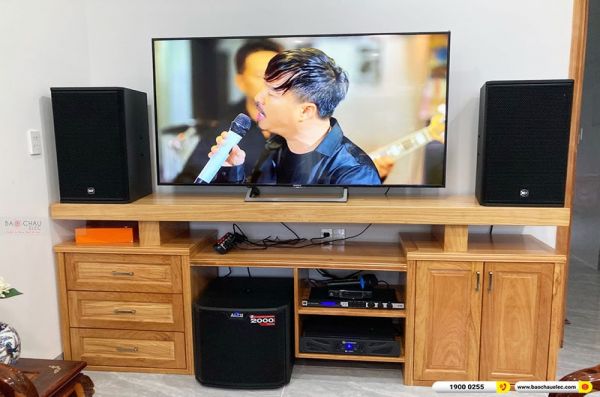 Lắp đặt dàn karaoke trị giá hơn 90 triệu cho anh Bình tại TPHCM (RCF X-MAX 12, Crown Xli3500, KX180A, Alto TS312S, JBL VM300)