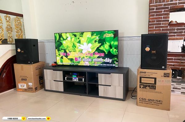 Lắp đặt dàn karaoke trị giá khoảng 50 triệu cho chị Thuận tại TPHCM (BMB 1212SE, Lenovo KX850, BPR-5600, JBL VM200)