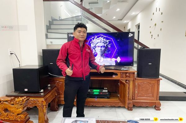 Lắp đặt dàn karaoke trị giá gần 40 triệu cho anh Khiêm tại Đồng Nai (BIK BSP 412II, APP MZ-86, BPR-5600, SW512B, BCE UGX12) 