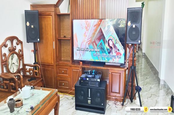Lắp đặt dàn karaoke trị giá gần 60 triệu cho anh Tuyến tại Hà Nội (BMB CSS 1210SE, VM630A, KX180A, BJ-W66 Plus, JBL VM300)
