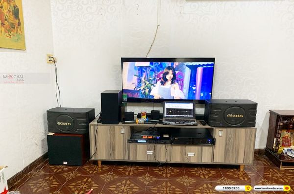 Lắp đặt dàn karaoke trị giá hơn 20 triệu cho anh Bình tại Bình Dương (BIK BJ-S668, VM420A, X5 Plus, SW312-C, BJ-U100) 