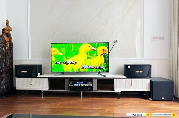 Lắp đặt dàn karaoke trị giá hơn 30 triệu cho anh Tráng tại Hà Nội (BMB CSN 510SE, VM620A, X6 Luxury, SW512B, BJ-U500) 