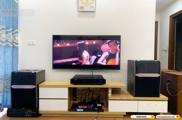Lắp đặt dàn karaoke trị giá hơn 30 triệu cho anh Tuấn tại Hưng Yên (JBL KI512, VM620A, BKSound X5 Plus, BIK BJ-U100)