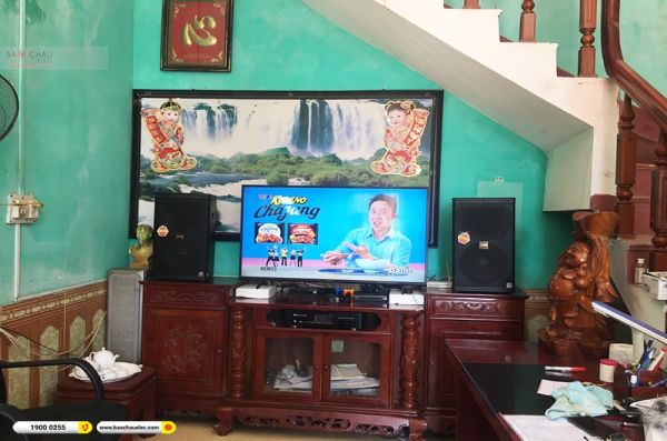 Lắp đặt dàn karaoke trị giá hơn 30 triệu cho chú Đương tại Bắc Giang (BMB CSS 1210SE, BKSound DKA 8500)