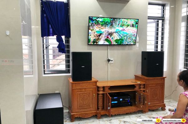 Lắp đặt dàn karaoke trị giá hơn 50 triệu cho anh Chiến tại Quảng Nam (BIK BSP 412II, VM830A, BPR-8500, BJ-W88 Plus, BJ-U550, BKSound M8) 