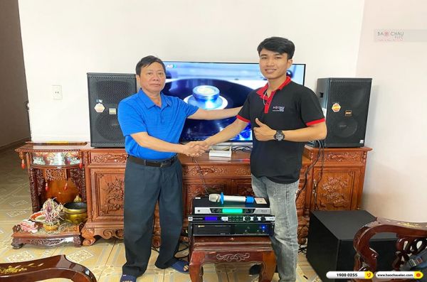 Lắp đặt dàn karaoke trị giá hơn 50 triệu cho anh Đại tại Đồng Nai (BMB CSS 1210SE, VM620A, KX180A, JBL A120P, BCE UGX12)