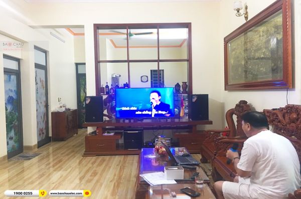 Lắp đặt dàn karaoke trị giá hơn 60 triệu cho anh Đông tại Bắc Giang (JBL MTS12, VM620A, KX180A, Pasion 12SP, JBL VM200)