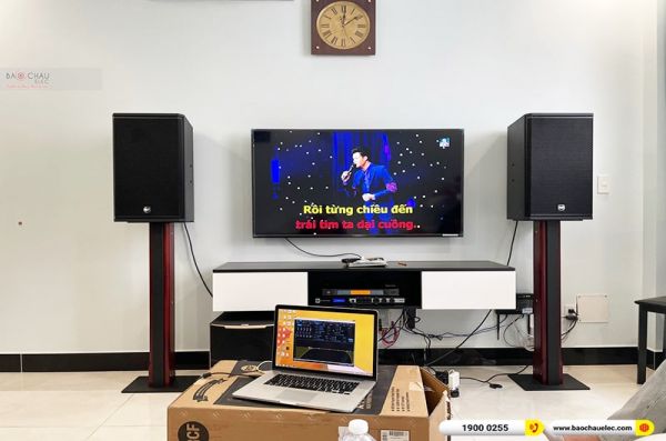 Lắp đặt dàn karaoke trị giá hơn 70 triệu cho anh Đài tại TPHCM (RCF X-MAX 12, VM620A, KX180A, Pasion 12SP, BCE VIP3000)