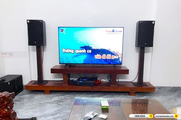 Lắp đặt dàn karaoke trị giá hơn 70 triệu cho anh Thế tại Nam Định (RCF EMAX 3112 MK2, VM830A, BPR-8500, BJ-W66 Plus, JBL VM200)