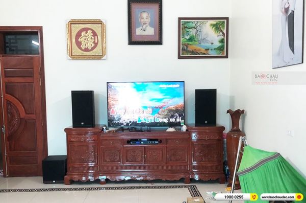 Lắp đặt dàn karaoke trị giá hơn 80 triệu cho anh Tuấn tại Bắc Giang (RCF X-MAX 12, Crown Xli3500, KX180A, JBL A120P, JBL VM300) 