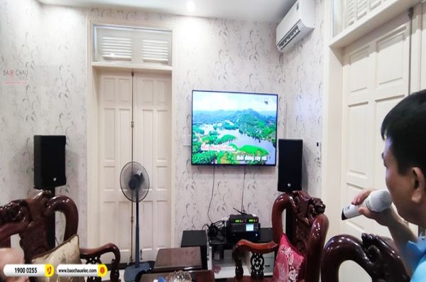 Lắp đặt dàn karaoke trị giá hơn 90 triệu cho anh Khoa tại Vũng Tàu (RCF C-MAX 4110, VM820A, K9900II Luxury, SPL-120, BCE VIP6000) 