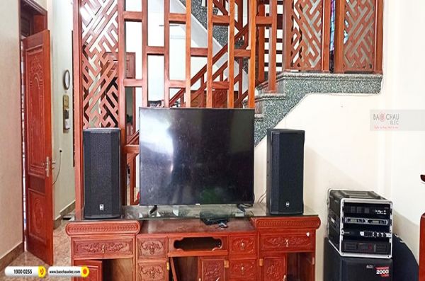 Lắp đặt dàn karaoke trị giá hơn 90 triệu cho anh Trọng tại Bắc Ninh (RCF CMAX 4112, BPA-8200, KX180A, TS315S, BCE VIP6000, BKSound M8)