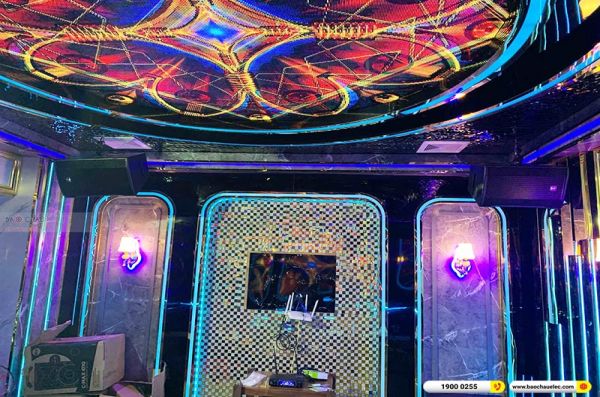 Lắp đặt dàn karaoke trị giá khoảng 240 triệu cho chị My tại TPHCM (RCF CMAX 4110, IPS 2700, IPS 3700, KX180A, RCF S8018II, 4K Plus 4TB, Màn 22inch,...