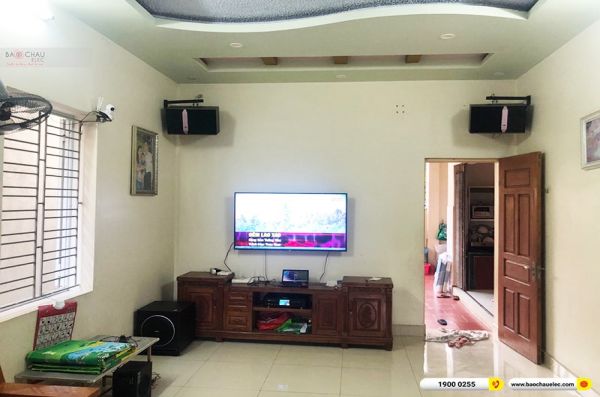Lắp đặt dàn karaoke trị giá khoảng 30 triệu cho anh Tâm tại Hải Phòng (JBL KI510, BKSound DKA 8500, Paramax Sub1000 New)